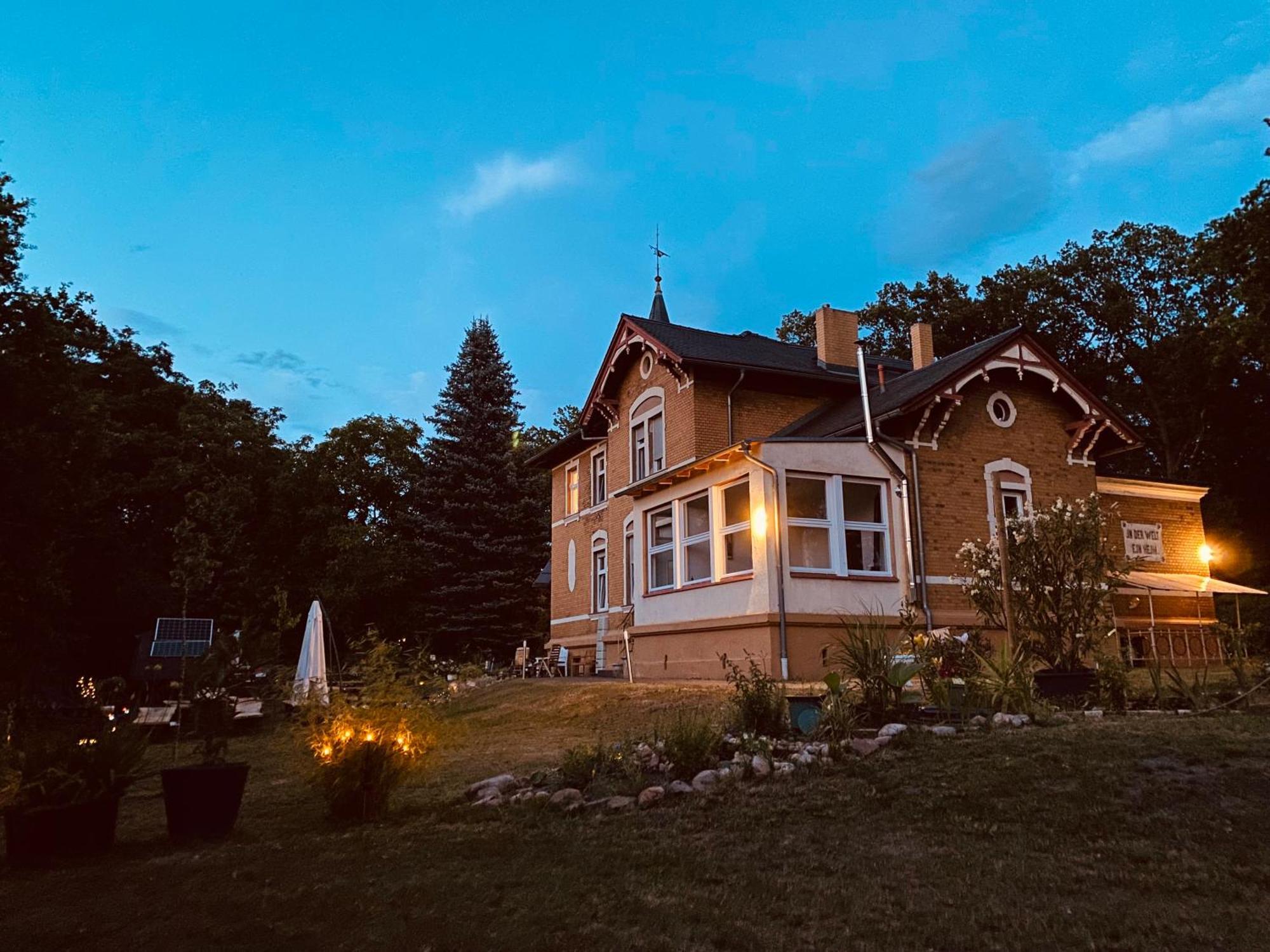 Familyandbike Villa Neupetershain Bagian luar foto