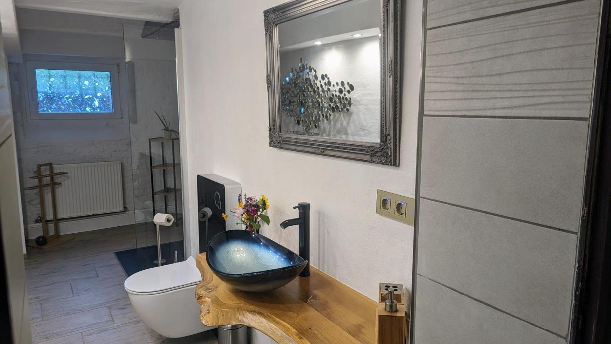Familyandbike Villa Neupetershain Bagian luar foto